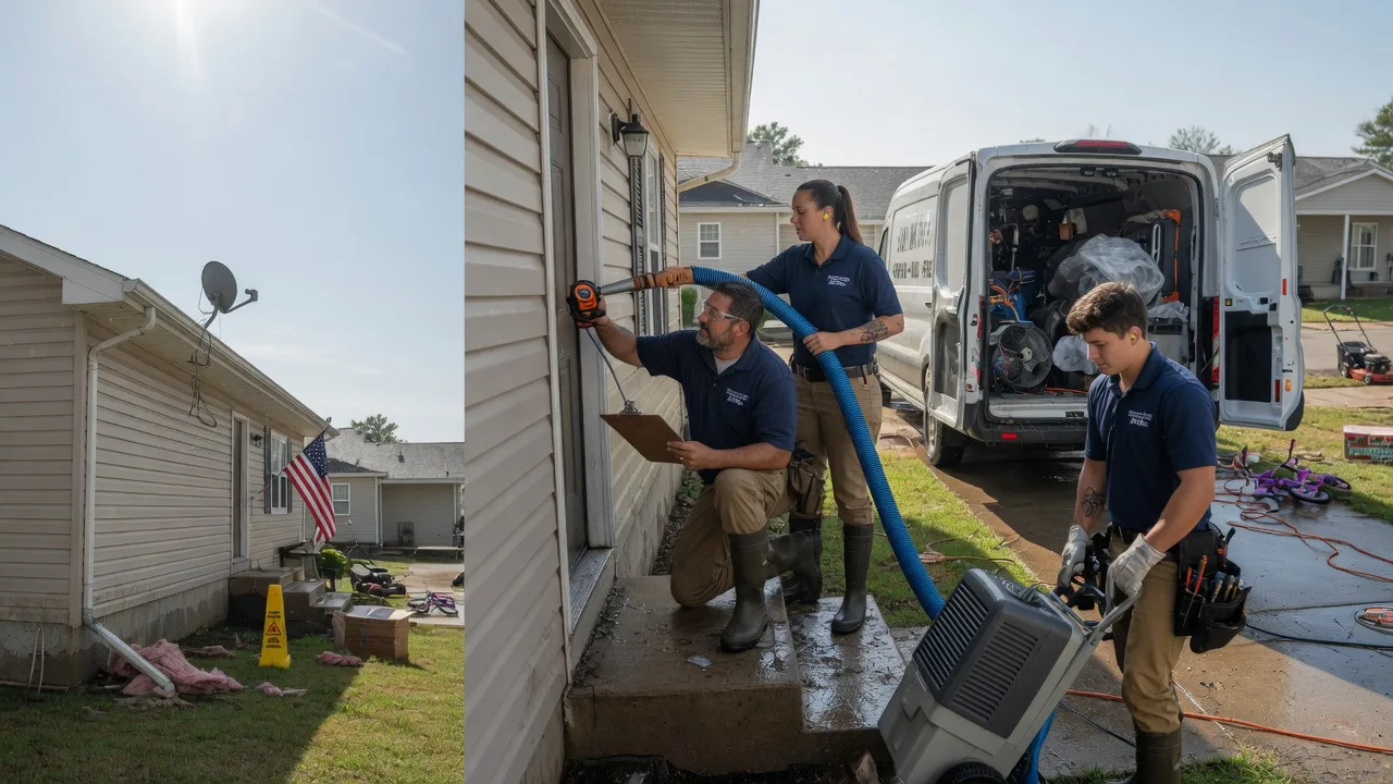 Ceiling Water Damage Restoration in Amity, PA near me